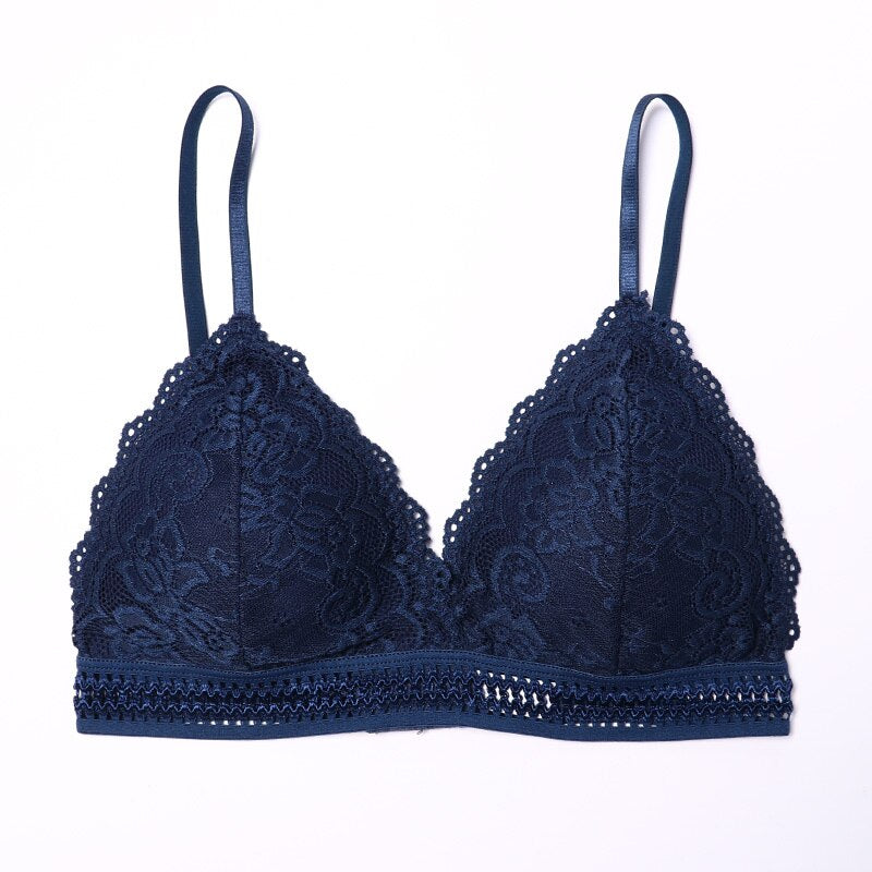 Women French Style Lace Bra