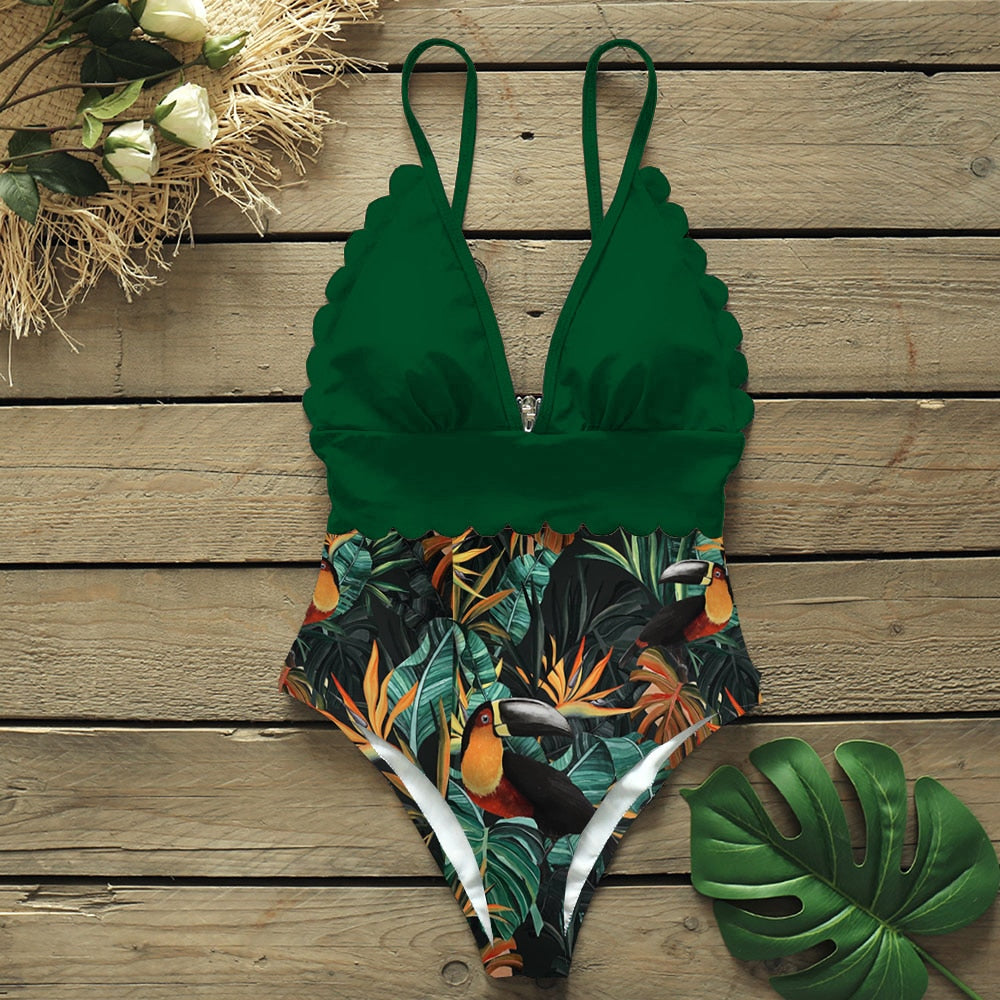 Sexy One Piece Swimsuits Female