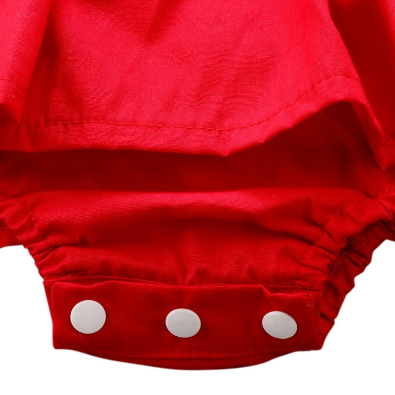 Summer Newborn Baby Girls Bodysuit Dress