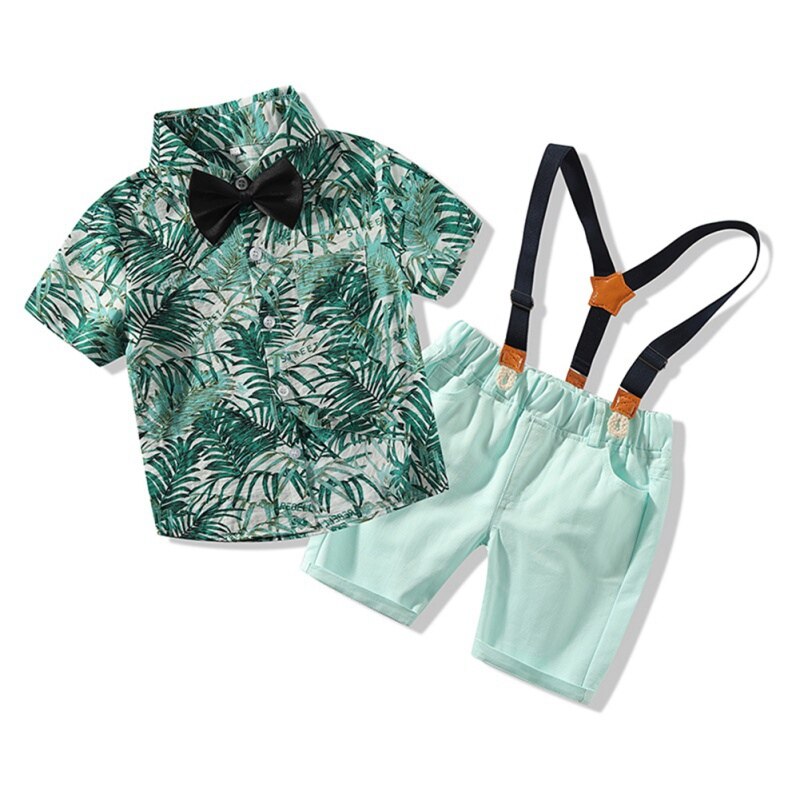 Summer Baby Boys Clothes Fashion Short Sleeve