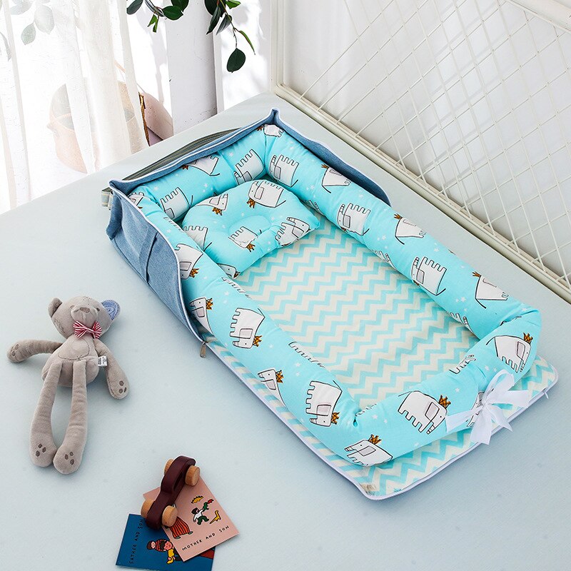 Portable Newborn Baby Crib Nest Bed