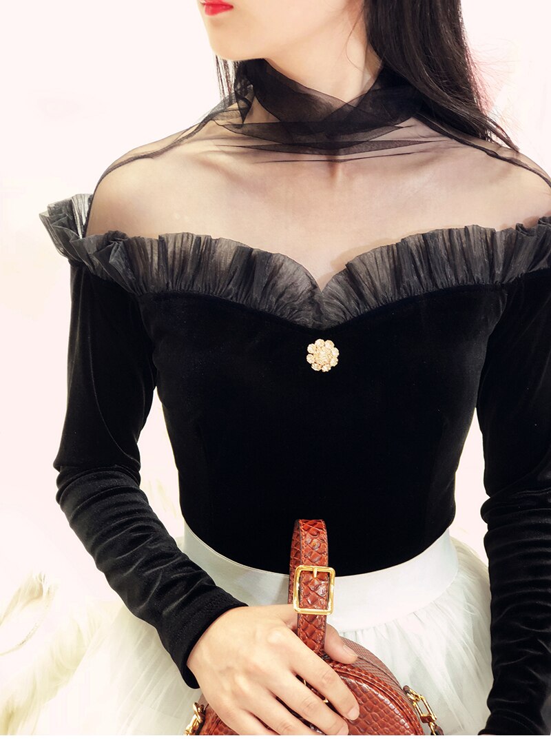 Women Ruffled  Shirt Tops and Blouses