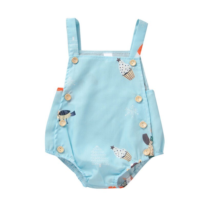 Summer Baby Boys Bodysuit Cotton Sleeveless