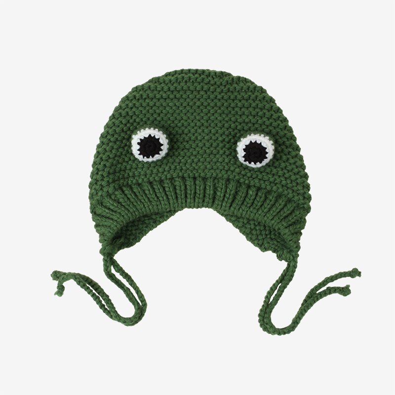 Winter Skullies Cute Women Frog Hat