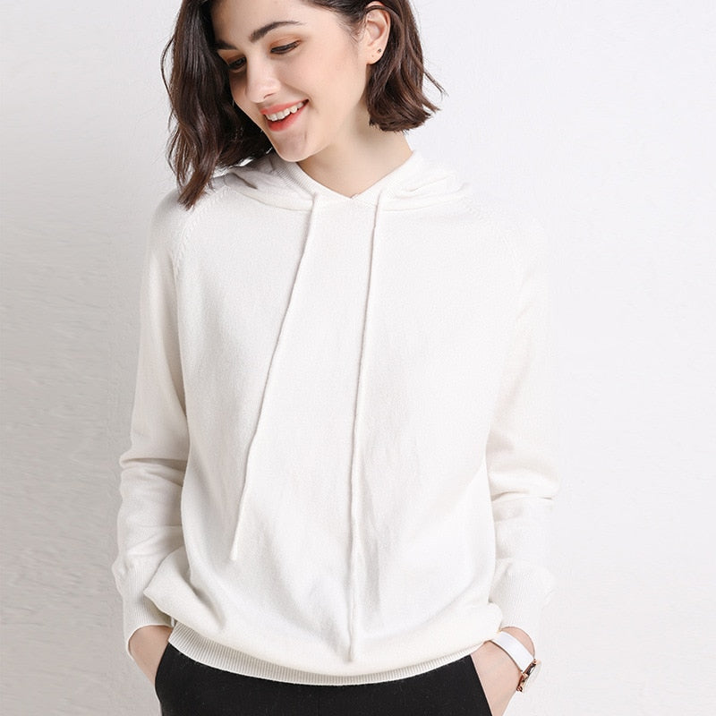 Women's Hoodies Sweatshirts Woollen