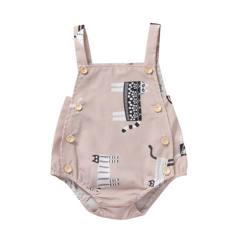 Summer Baby Boys Bodysuit Cotton Sleeveless
