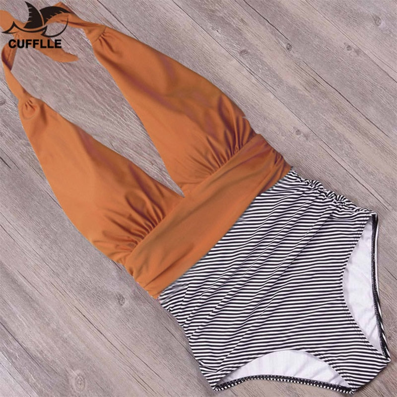 Sexy Halter One Piece Swimsuit