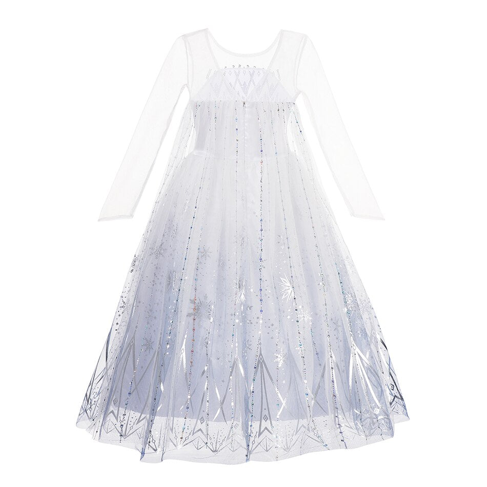 Queen Elsa Princess Dress
