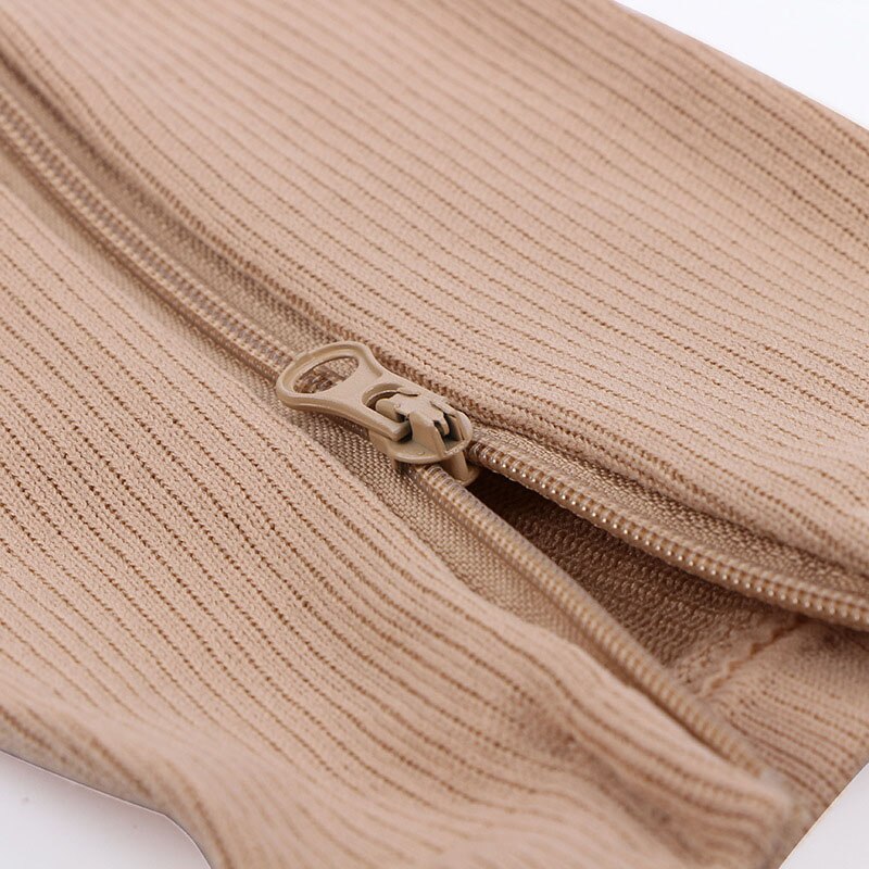 Women Burn Fat Zipper Socks
