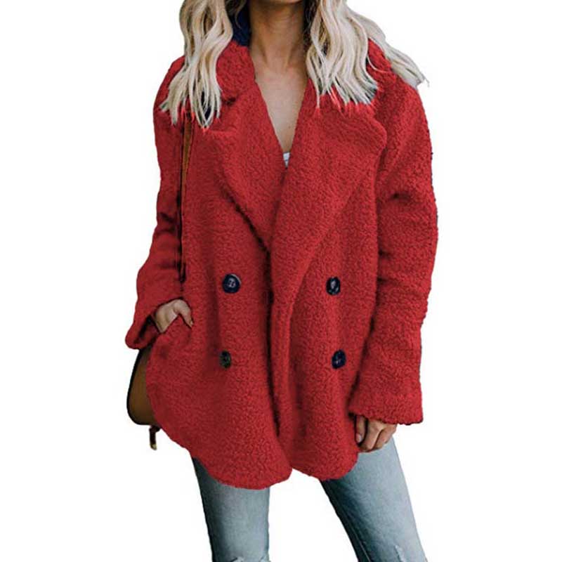 Women Winter Teddy Coat