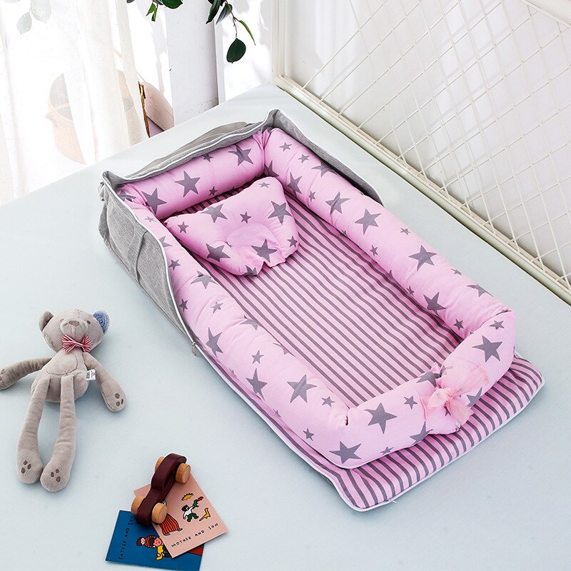 Portable Newborn Baby Crib Nest Bed