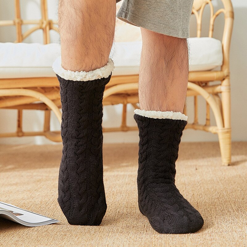 In Door Mens thermal fleece socks
