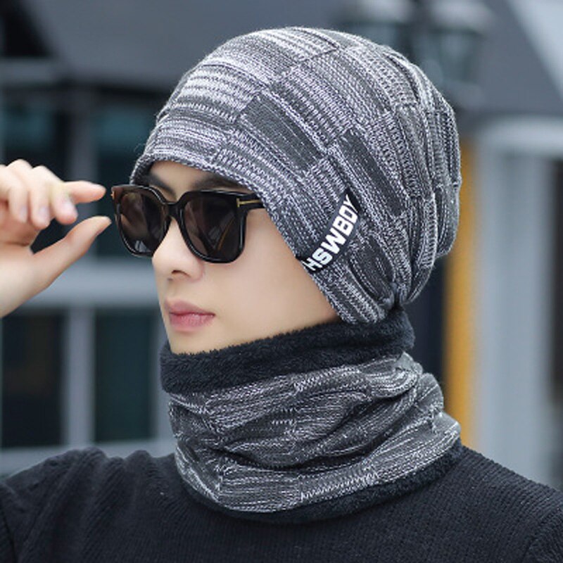 Scarf Cold Warm Winter Hat