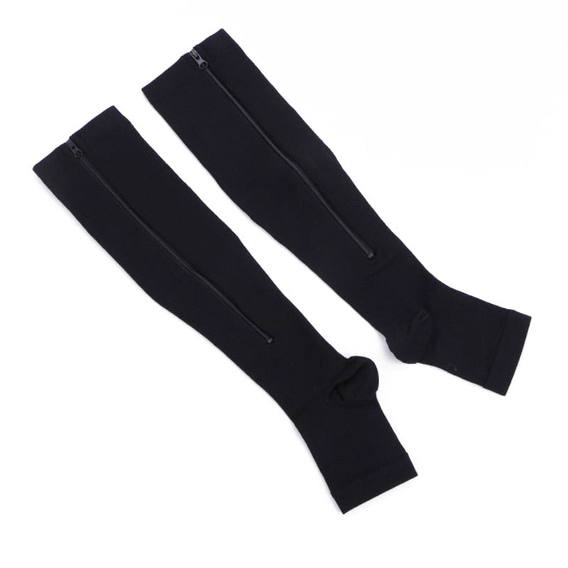 Women Burn Fat Zipper Socks