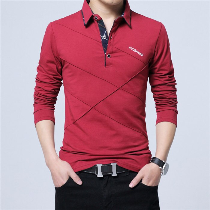 Winter Men's Long Sleeve Casual Shirts