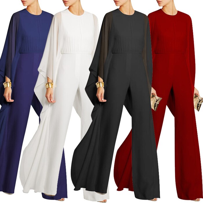 Women Fashion Wide-leg Pants Jumpsuits