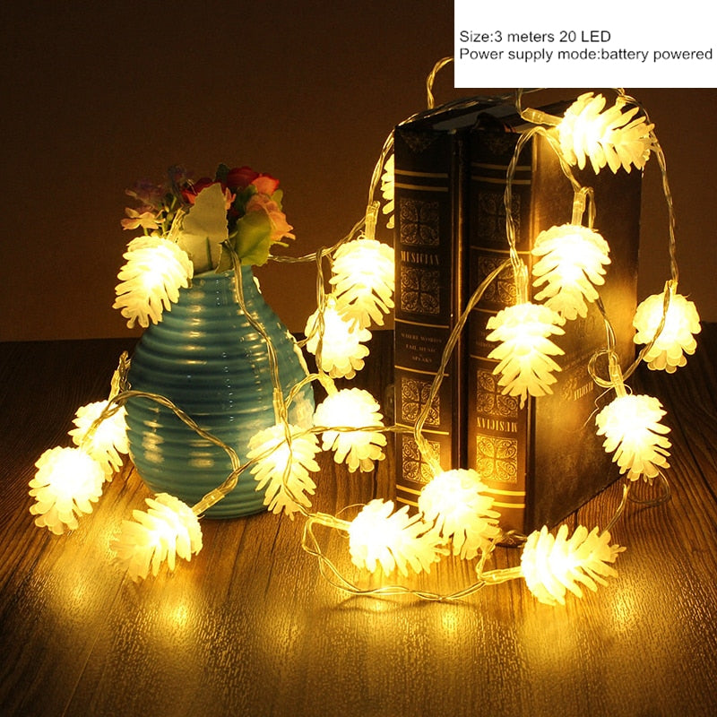 New Year star String LED Light Garland