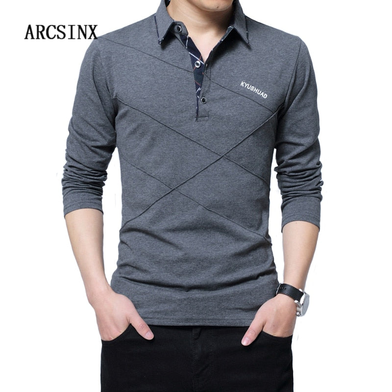 Winter Men's Long Sleeve Casual Shirts