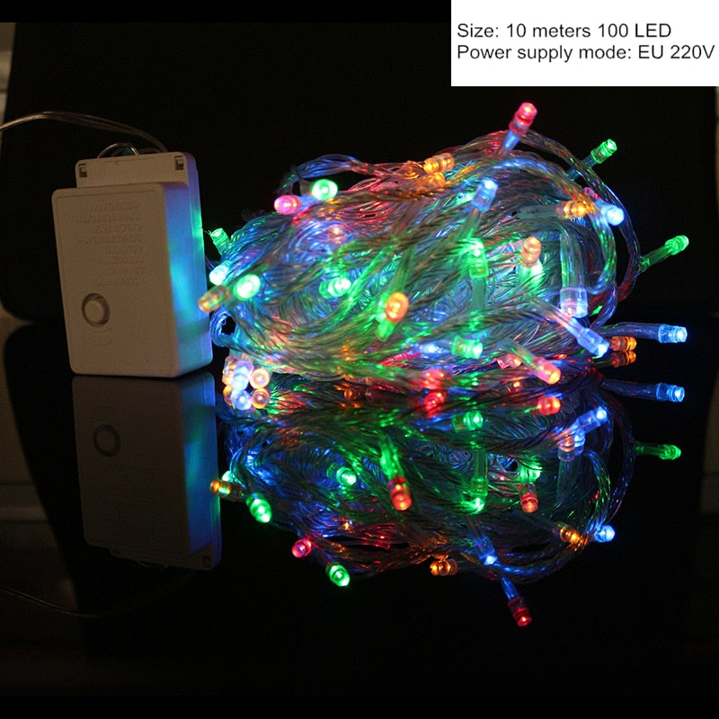 New Year star String LED Light Garland
