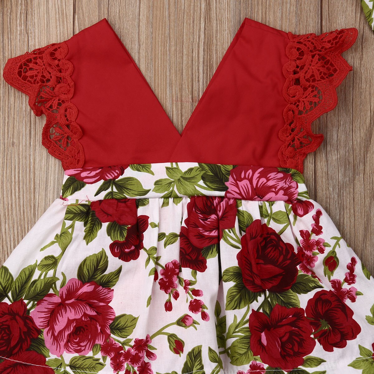Infant Baby Girls Floral Bodysuit