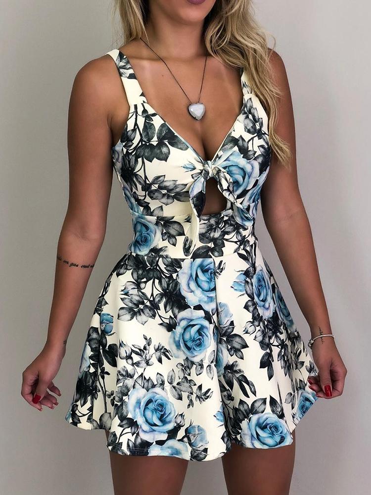 Women Elegant Summer Plus Size Romper