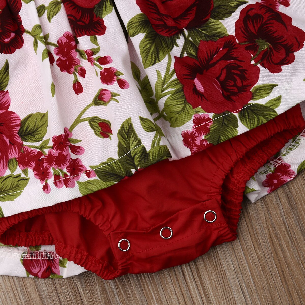Infant Baby Girls Floral Bodysuit