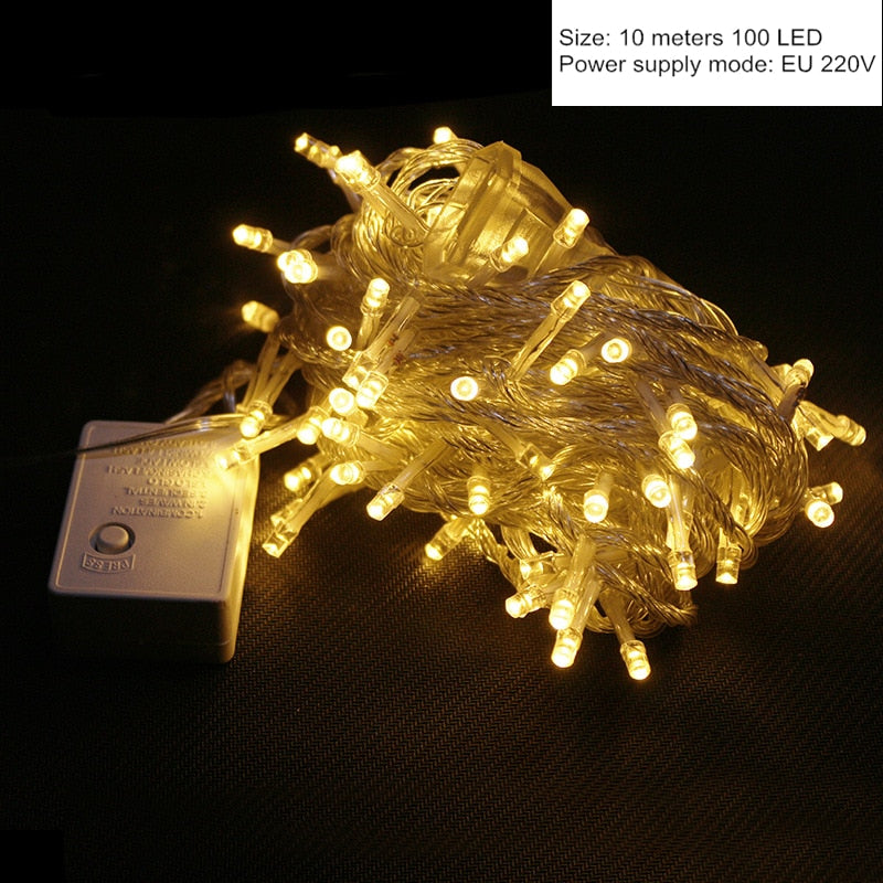 New Year star String LED Light Garland
