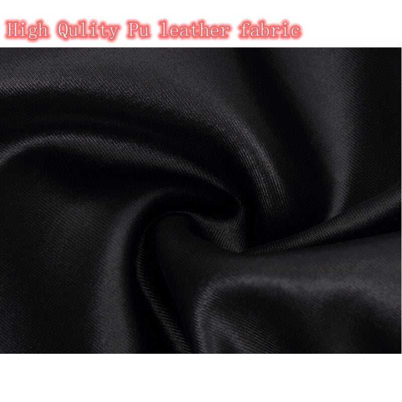 Women Velvet Faux Leather Legging