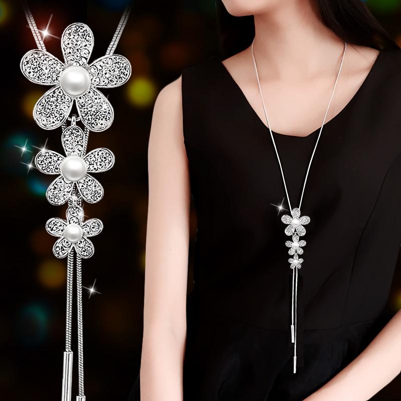 Simulated Pearl Choker Necklaces