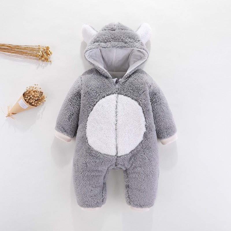 Newborn Baby Winter Hoodie Clothes