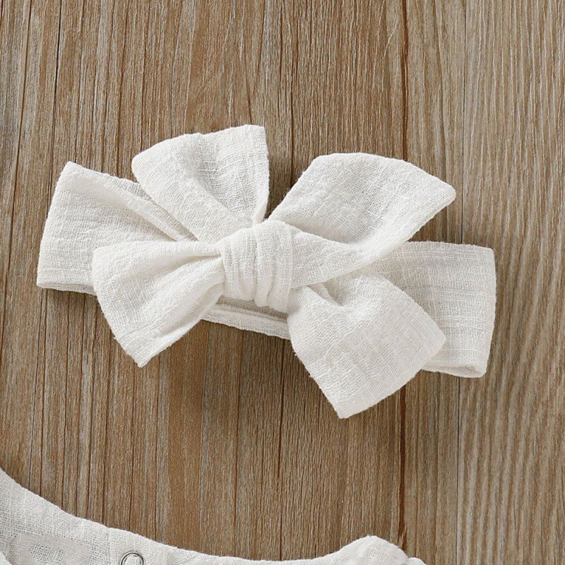 Summer Newborn Girls Rompers Set