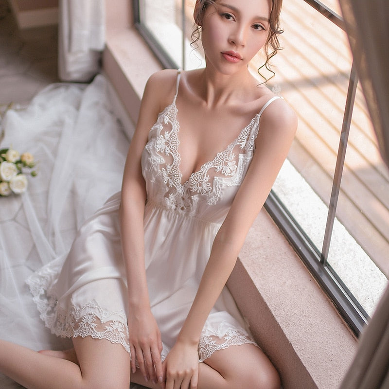 Night Sleep Dress Nighties for Women Underwear