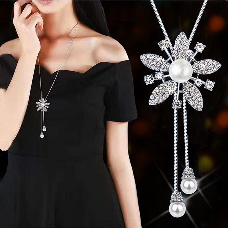 Simulated Pearl Choker Necklaces