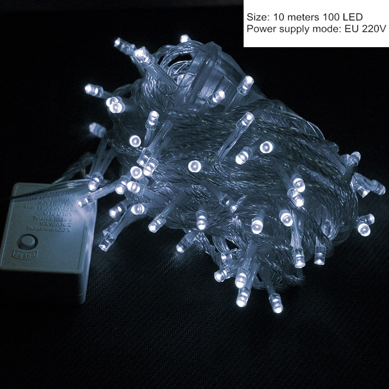 New Year star String LED Light Garland