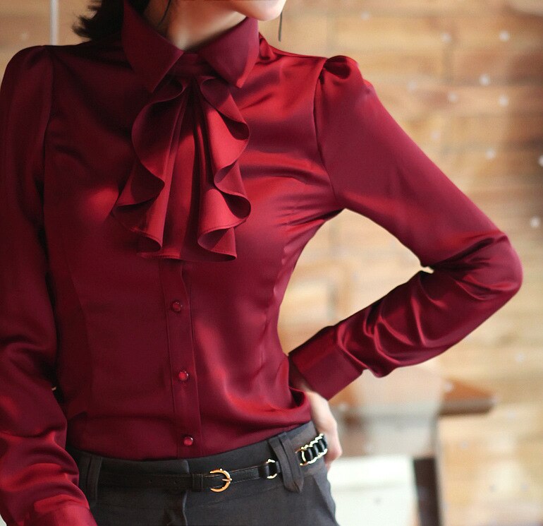 women fashion shirt OL Blouse