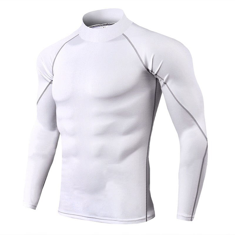 Thermal underwear for men high collar