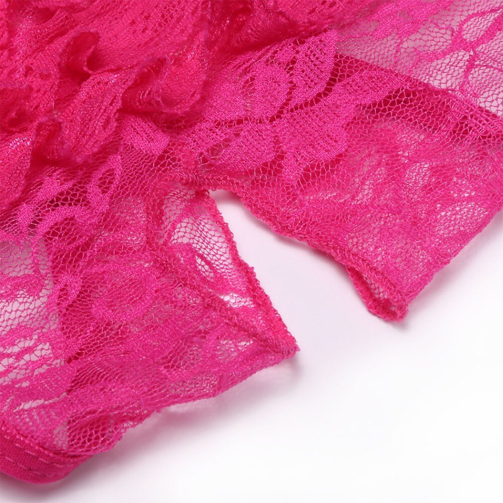 Women Culotte Crotchless Sex Underwear