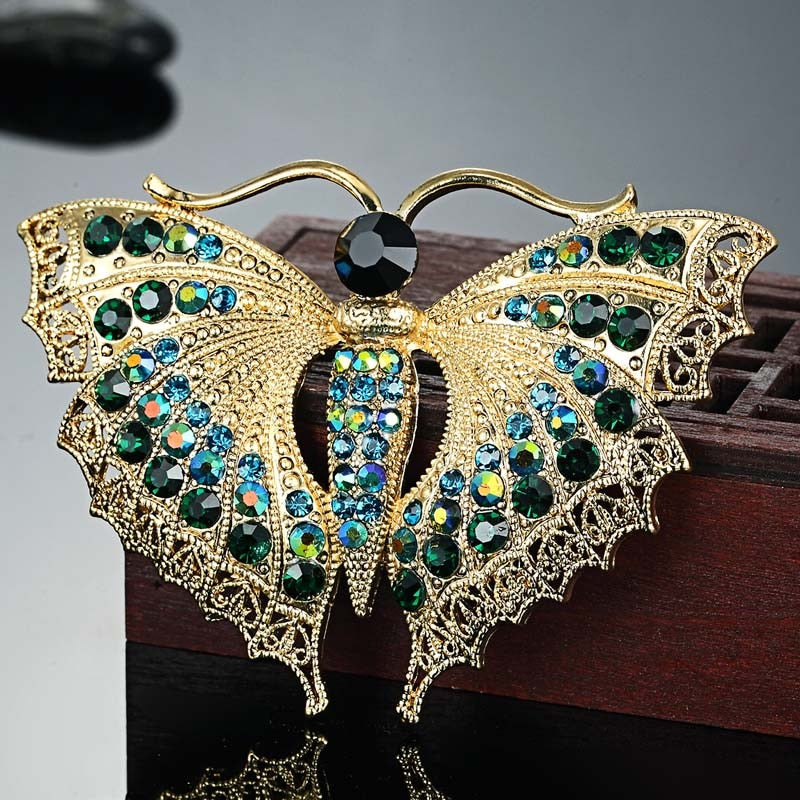 Women Vintage Butterfly Brooch Accessories