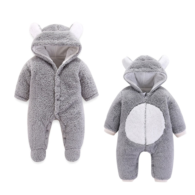 Newborn Baby Winter Hoodie Clothes