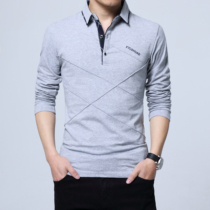 Winter Men's Long Sleeve Casual Shirts