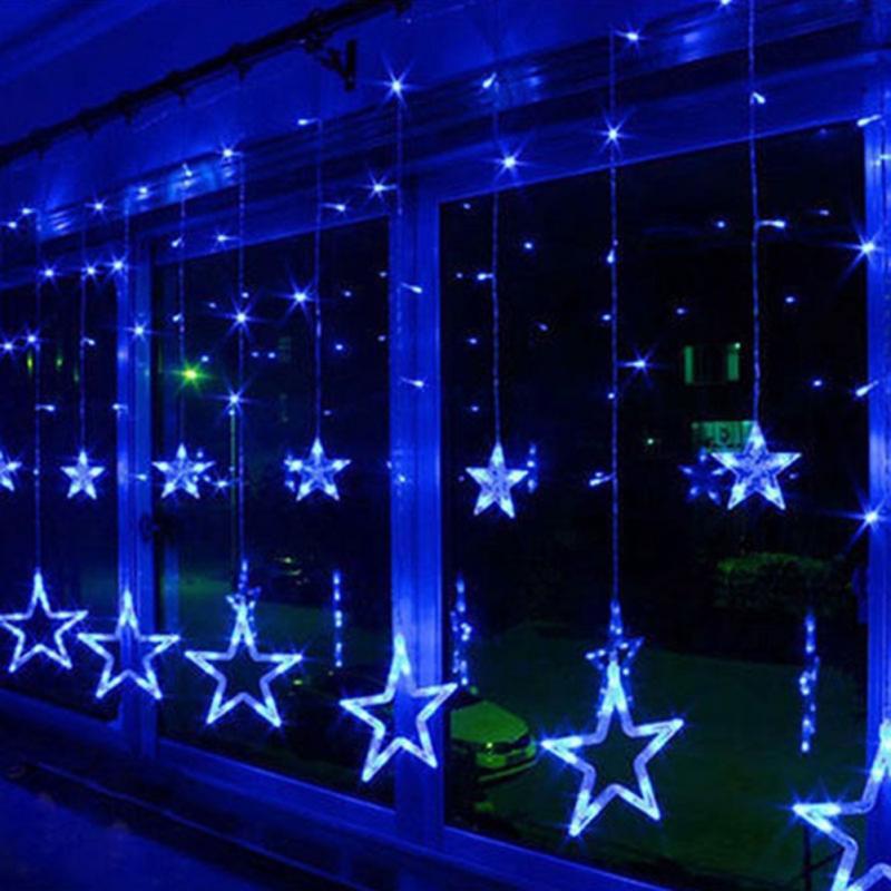 New Year star String LED Light Garland