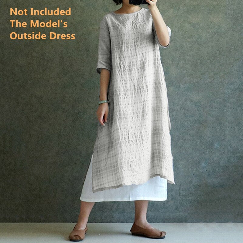 Women White Shirt Dress