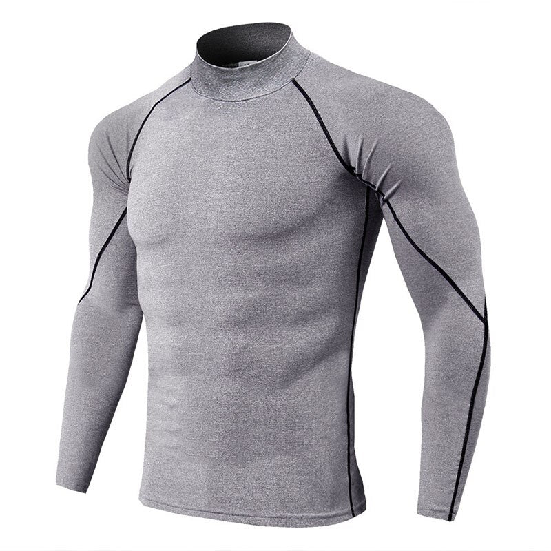 Thermal underwear for men high collar
