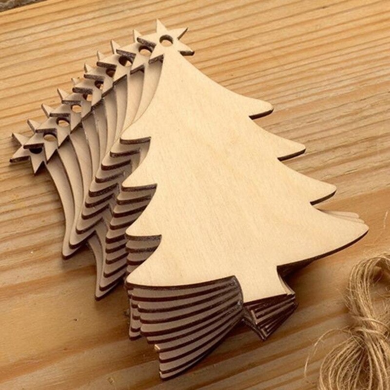 New year Noel Decoration Wooden Round Balls