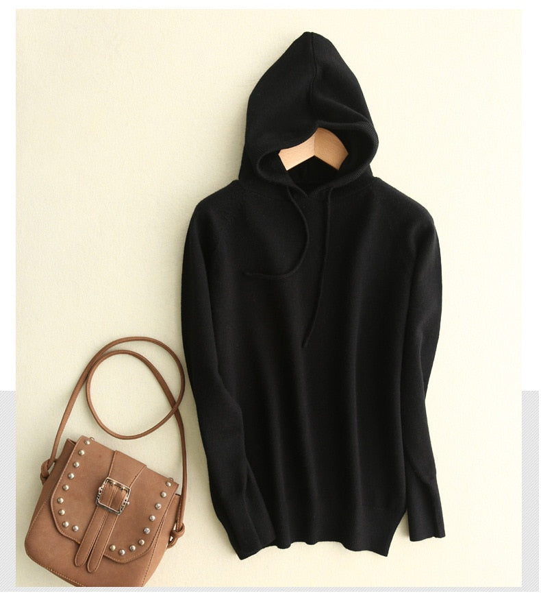 Women's Hoodies Sweatshirts Woollen