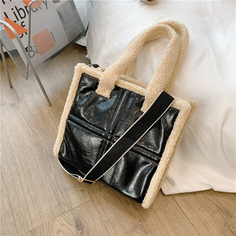 Winter Female Luxury Trend Soft Warm Bags