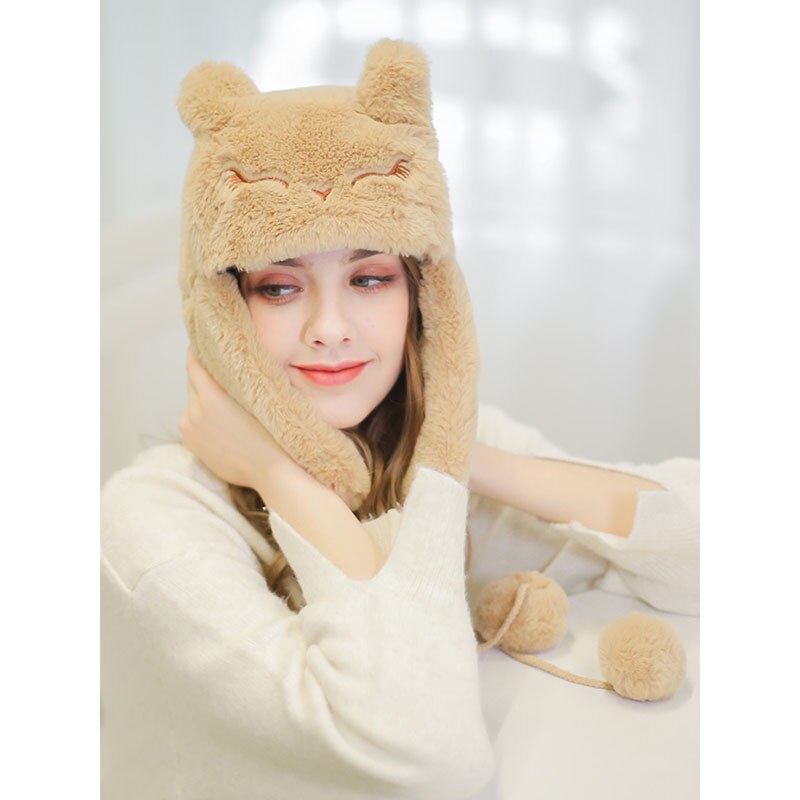 Women Warm Earmuffs party hat