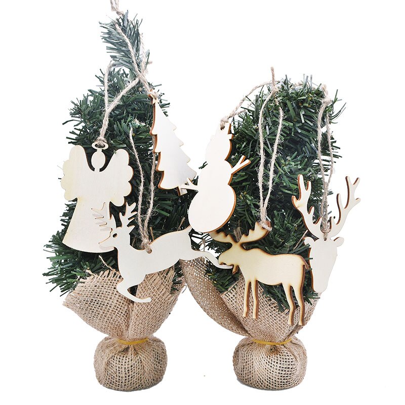 New Wooden Christmas Pendants