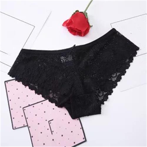 Women Lace Panties Ice Silk Seamless Panty