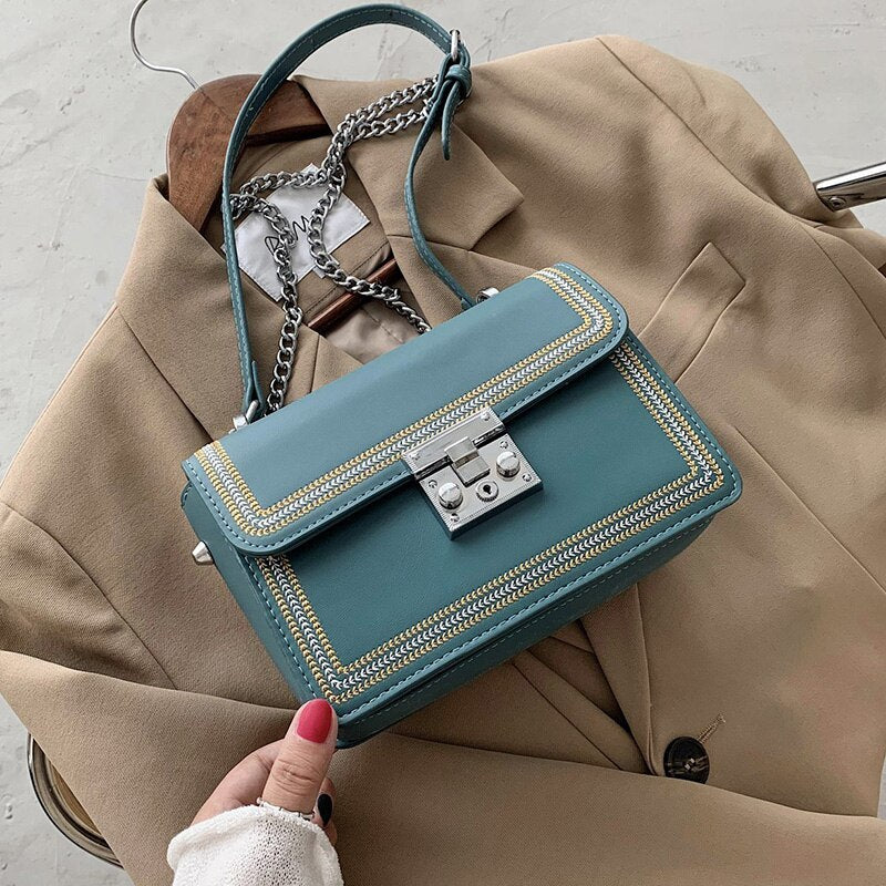 Leather Vintage Crossbody Bag
